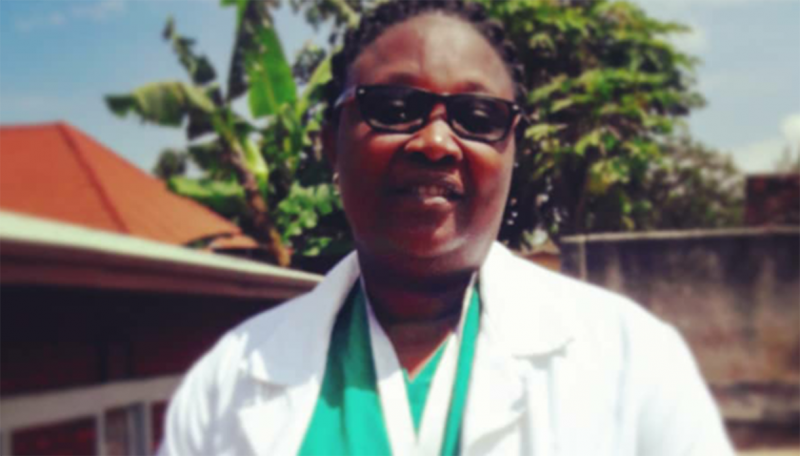 Midwife Petronille Musengente 