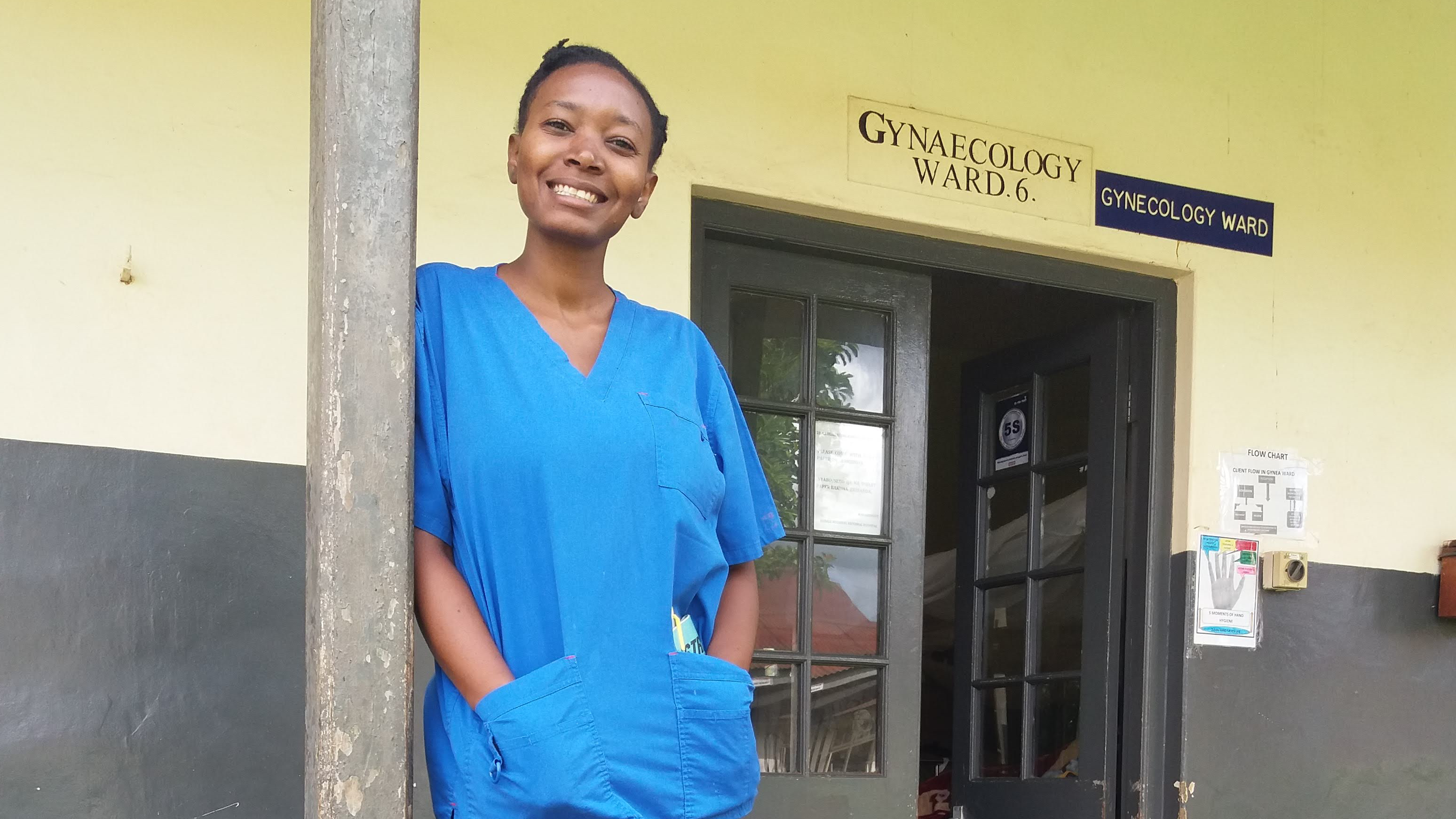 "The main challenge is that nurses—and their voices—have not been included in policymaking," says Tracy Kobukindo, a nurse and advocate in Uganda. She's working to change that. Photo courtesy of Tracy Kobukindo.